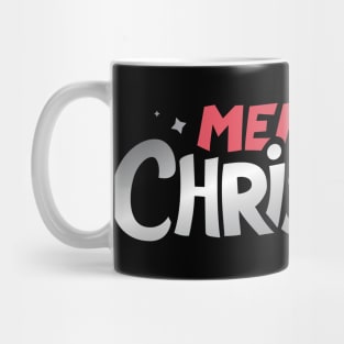 Merry Christmas silver Mug